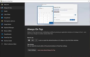 PowerToys - Always on Top screenshot 1