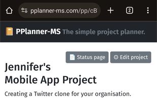 PPlanner-MS screenshot 1