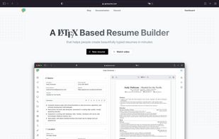PPResume screenshot 1