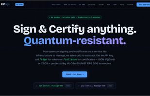 PQ-Sign screenshot 1