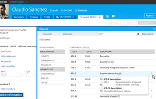 Send ICD-10 superbills to your biller or integrated billing solution.