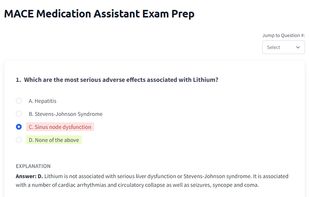 Practice Quiz Sample Study Mode