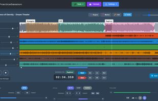 AI Stem Separation: Isolate vocals, drums, bass, guitar, and piano from any song.  Free local separation with optional cloud separation.