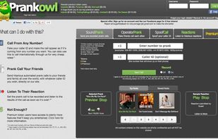 Prank-Owl screenshot 1