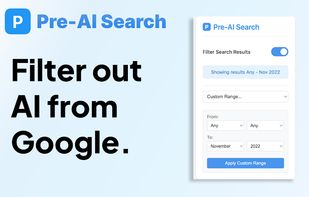 Pre-AI Search screenshot 1