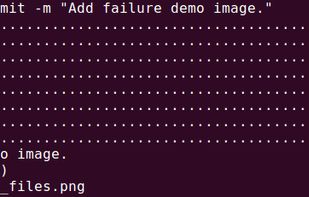 pre-commit screenshot 1