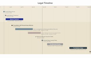 Legal timeline