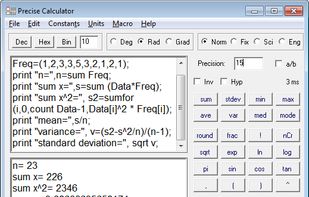Precise Calculator screenshot 1