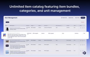 Item catalog