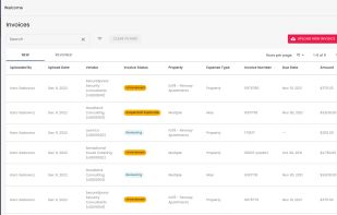 Maine exception management screen