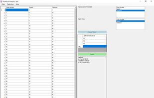 Predictive Analytics Tool screenshot 1