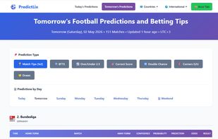 Tomorrow's Football Predictions and Betting Tips