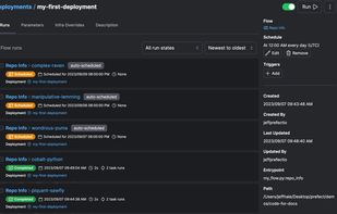 Prefect screenshot 2