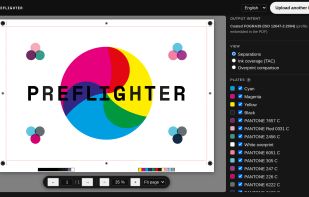 Spot colors separations check