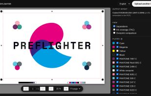 Spot colors separations check