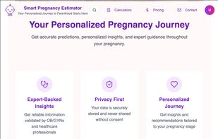 Pregnancy Estimator screenshot 1