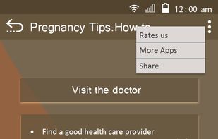 Pregnancy Tips:How to Care? screenshot 1