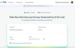 Prepfully practice interviews