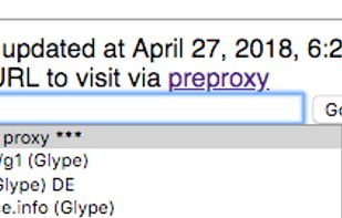 Enter Url and click Go to bypass filters and surf anonymously
