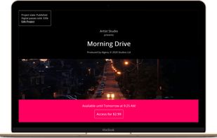 A Prerelease album ready for sale.