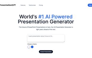 PresentationGPT screenshot 1