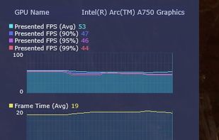 PresentMon screenshot 1