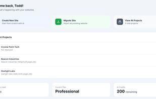 Work on multiple projects