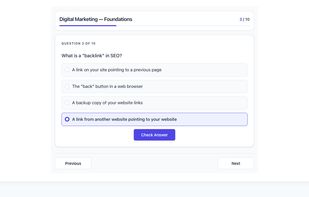 PressPrimer Quiz screenshot 2