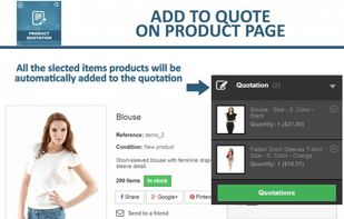 Prestashop Quote Module screenshot 2