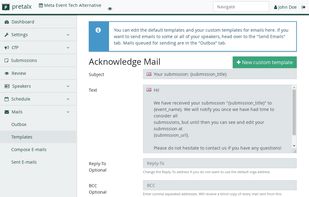 Pretalx screenshot 2