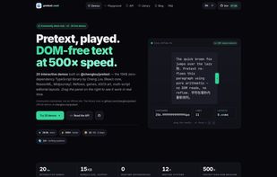 Pretext screenshot 1