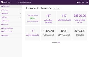 pretix screenshot 1