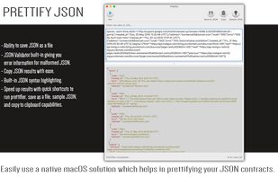 Prettify JSON screenshot 1