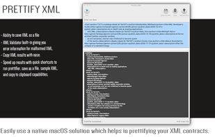 Prettify XML screenshot 1