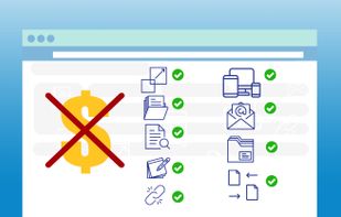 All functions free of charge.