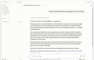 Research in Claude via PreVibe MCP