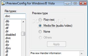 PreviewConfig screenshot 2