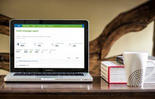 Statistics of an email campaign