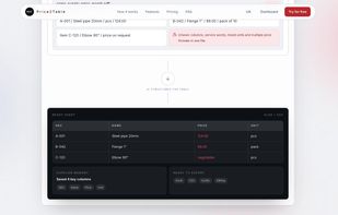 Price2Table screenshot 2