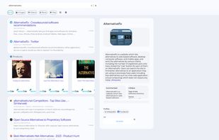 Search results, desktop