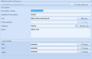 PRIMA Password Case screenshot 1