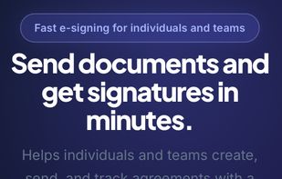 Prime Document Sign screenshot 1