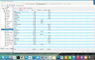 Allocation plan for splitting income across envelopes