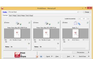 Ricoh Print&Share screenshot 1