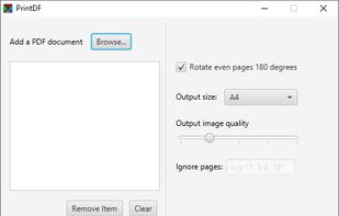PrintDF screenshot 1
