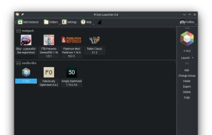 Prism Launcher screenshot 1