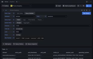 Prisme Analytics screenshot 3