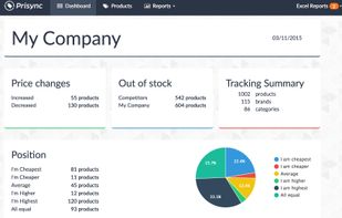 Prisync screenshot 1