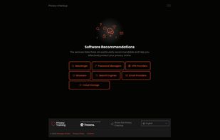 Privacy Checkup screenshot 1