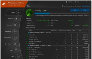 Privacy Eraser screenshot 1